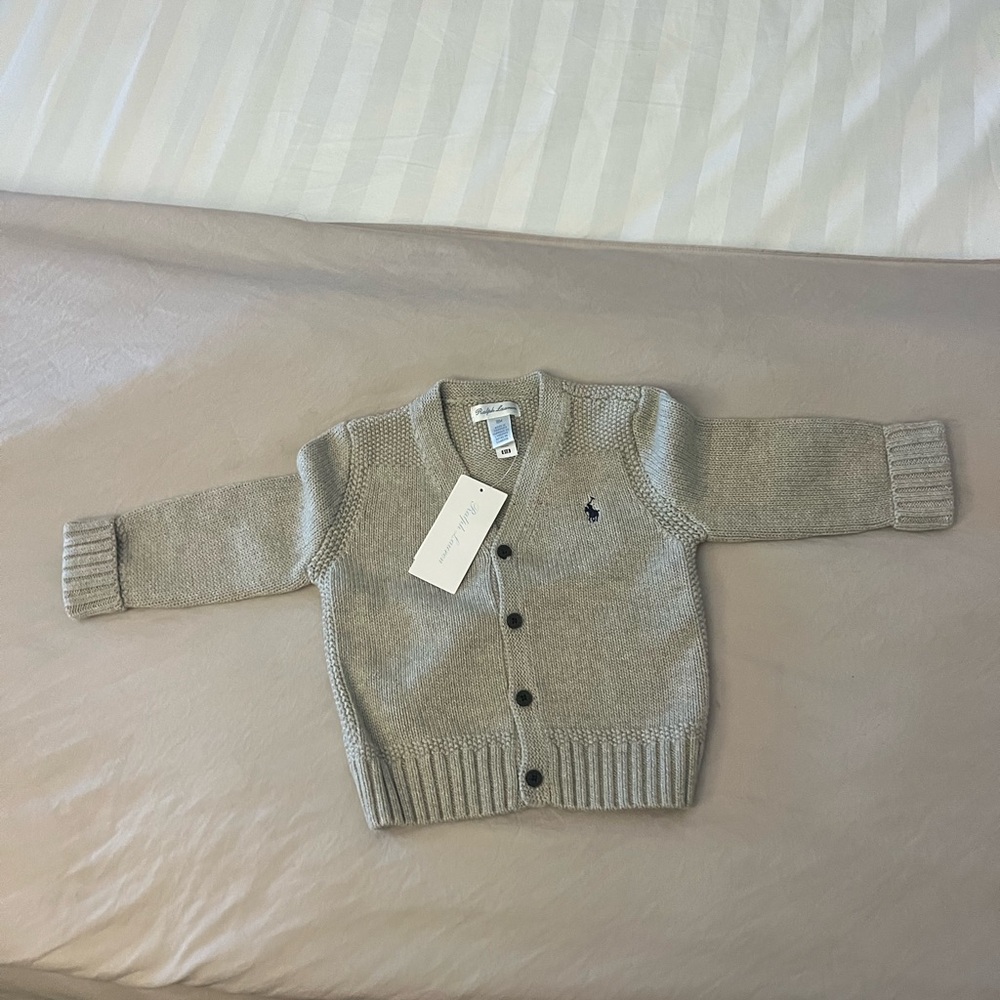 Ralph Lauren Cream Knit Cardigan